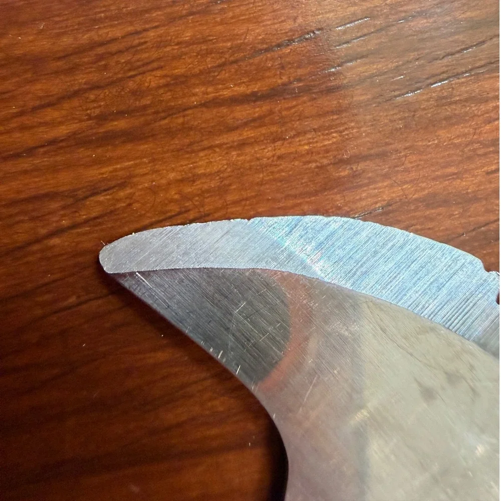 Vintage Ed Wusthof Dreizackwerk Serrated Slicing Frozen Food Knife 4191‎ 7.75